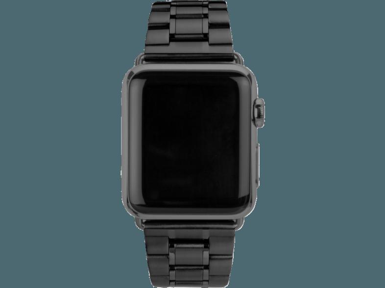 CASEUAL Steel Band für Apple Watch 42mm Schwarz (Wechselarmband)