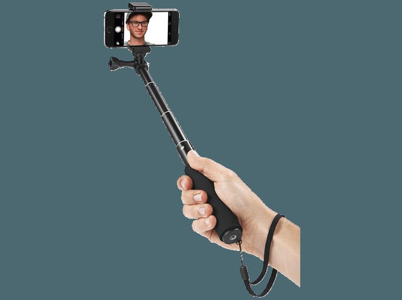 CULLMANN 50044 Freestyler XSB Mobile Selfie-/Hand Stativ, Schwarz, (Ausziehbar bis 485 mm), CULLMANN, 50044, Freestyler, XSB, Mobile, Selfie-/Hand, Stativ, Schwarz, Ausziehbar, bis, 485, mm,