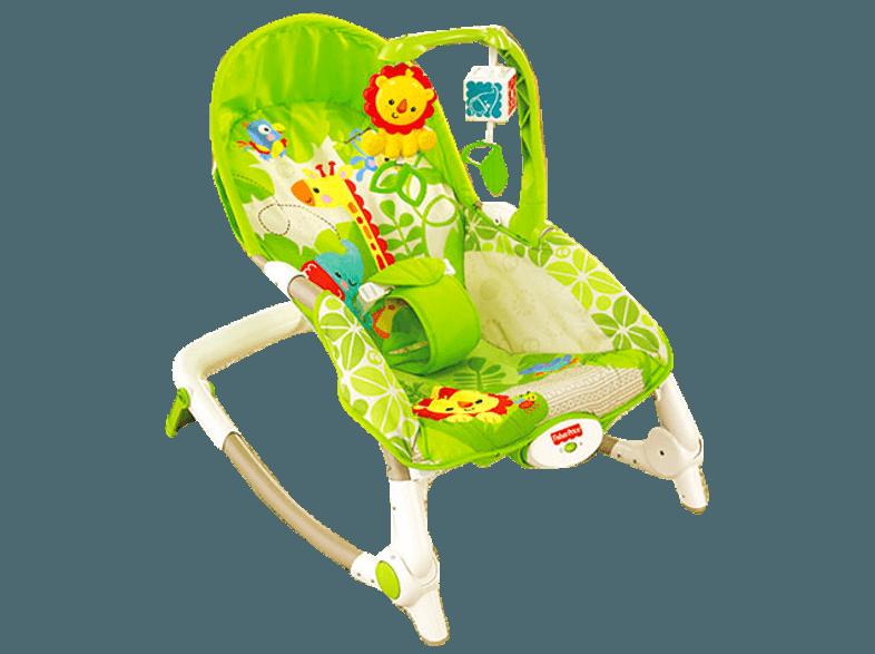 FISHER PRICE BCD28 2-in-1 Kompakt Schaukelsitz Grün, FISHER, PRICE, BCD28, 2-in-1, Kompakt, Schaukelsitz, Grün