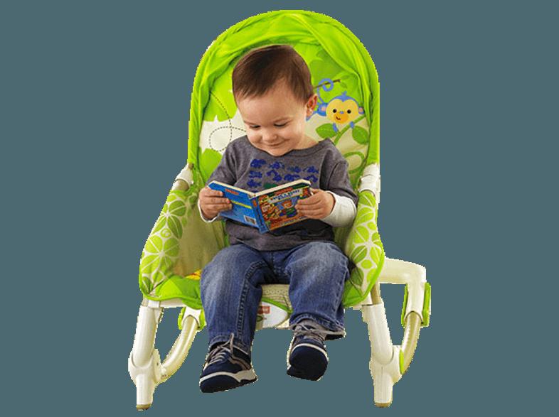 FISHER PRICE BCD28 2-in-1 Kompakt Schaukelsitz Grün