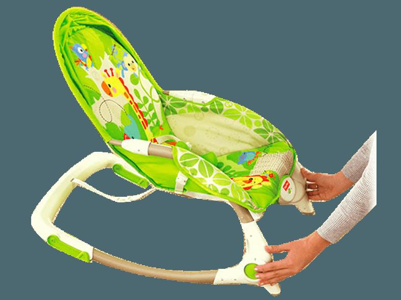 FISHER PRICE BCD28 2-in-1 Kompakt Schaukelsitz Grün, FISHER, PRICE, BCD28, 2-in-1, Kompakt, Schaukelsitz, Grün