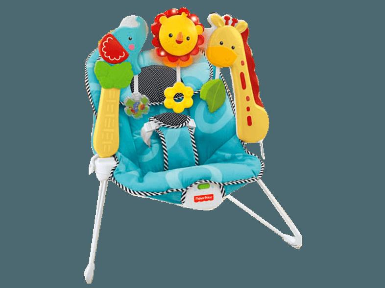FISHER PRICE BFB14 2-in-1 Sensory Stages Wippe Mehrfarbig