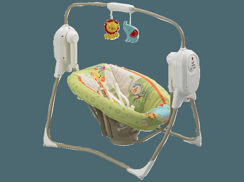 FISHER PRICE BFH05 Rainforest Babyschaukel Weiß