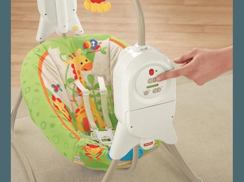 FISHER PRICE BFH05 Rainforest Babyschaukel Weiß, FISHER, PRICE, BFH05, Rainforest, Babyschaukel, Weiß