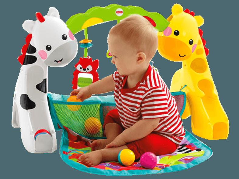 FISHER PRICE CCB70 2-in-1 Erlebnisdecke Mehrfarbig