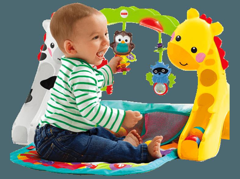 FISHER PRICE CCB70 2-in-1 Erlebnisdecke Mehrfarbig