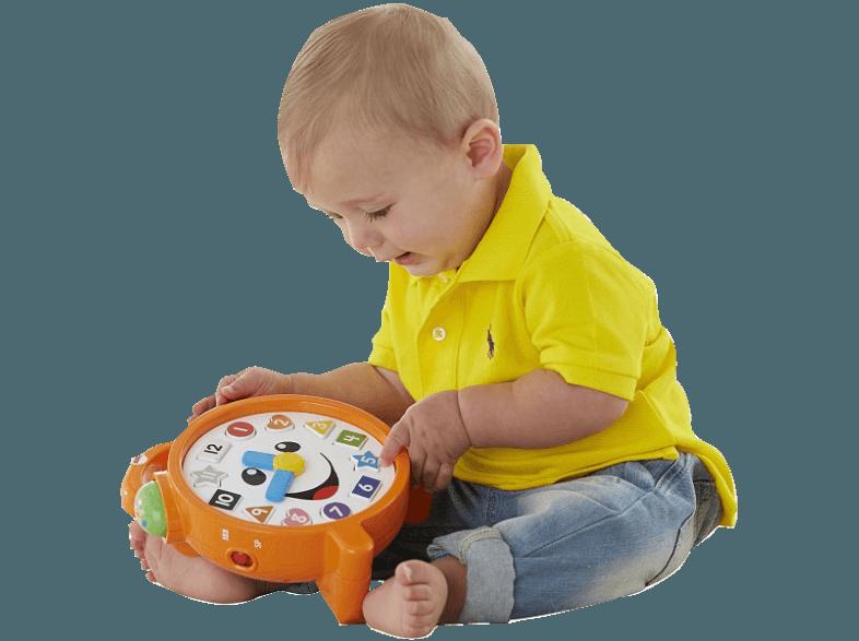 FISHER PRICE CDK08 Lernspass Uhr Orange