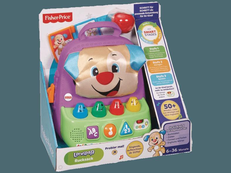 FISHER PRICE CGV05 Lernspass Rucksack Mehrfarbig, FISHER, PRICE, CGV05, Lernspass, Rucksack, Mehrfarbig