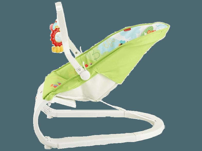 FISHER PRICE CJJ79 Comfort Curve Wippe Weiß, Grün