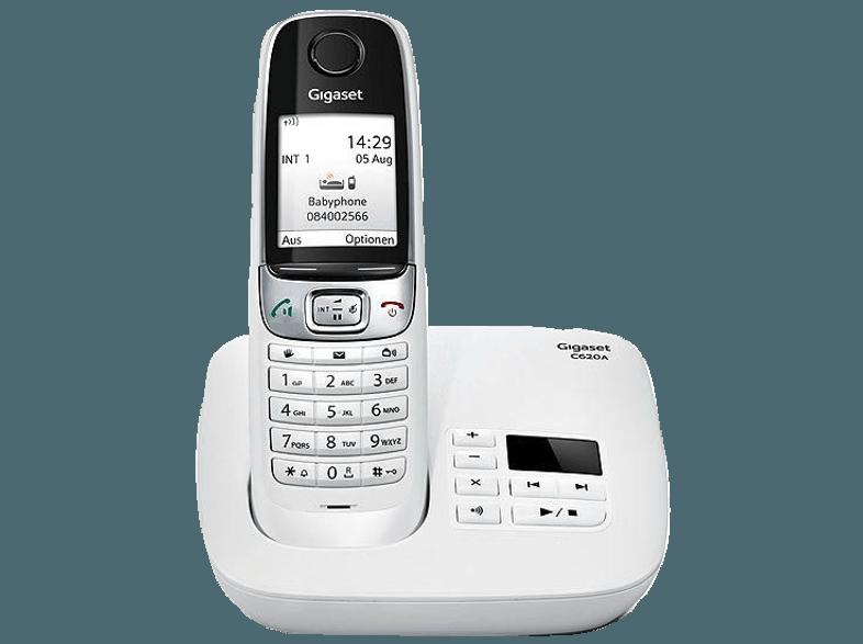 GIGASET C 620 A Schnurlostelefon mit Anrufbeantworter