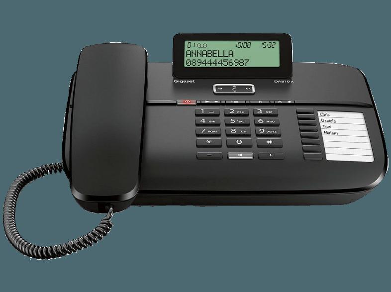 GIGASET DA 810 A Telefon mit Anrufbeantworter