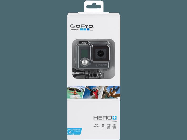 GOPRO Hero  LCD Actioncam Schwarz (Wasserdicht bis: bis zu 40 m,  WLAN)