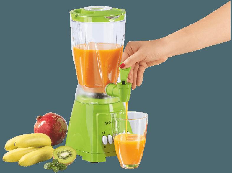 GOURMETMAXX 4216 Standmixer Limegreen (400 Watt, 1.5 Liter)