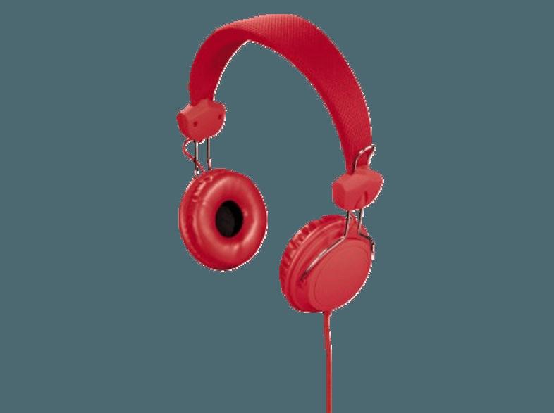 HAMA 135609 JOY Kopfhörer Rot
