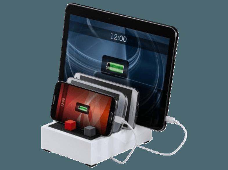 HAMA 136490 Powerhouse Desktop Multi-Charging Station Ladegerät