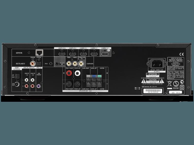 HARMAN KARDON AVR 151 AV Receiver (, Schwarz)