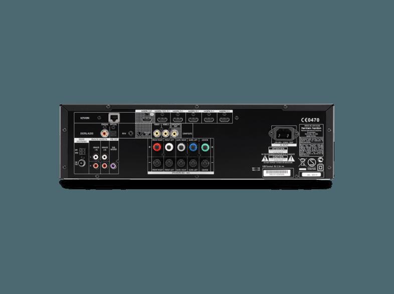 HARMAN KARDON AVR 161S AV Receiver (5.1 Kanäle, 85 Watt pro Kanal, Schwarz), HARMAN, KARDON, AVR, 161S, AV, Receiver, 5.1, Kanäle, 85, Watt, pro, Kanal, Schwarz,