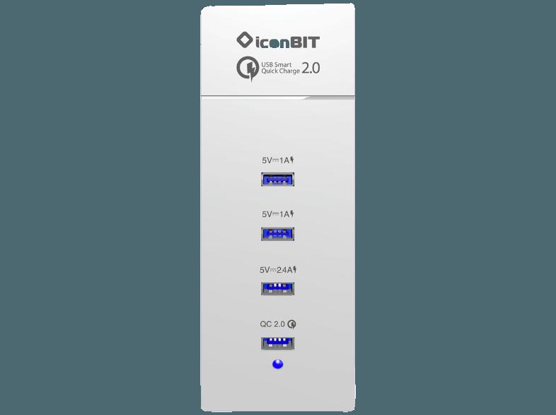 ICONBIT FTB4U6QC USB-Universal-Netzteil, ICONBIT, FTB4U6QC, USB-Universal-Netzteil
