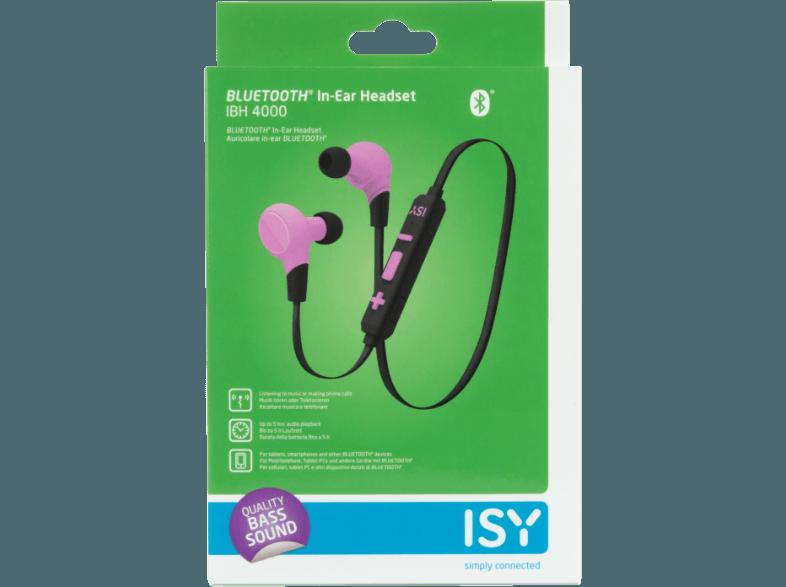 ISY IBH-4000-PI Kopfhörer Pink, ISY, IBH-4000-PI, Kopfhörer, Pink