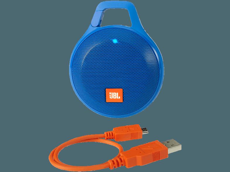 JBL Clip Plus Bluetooth Lautsprecher Blau