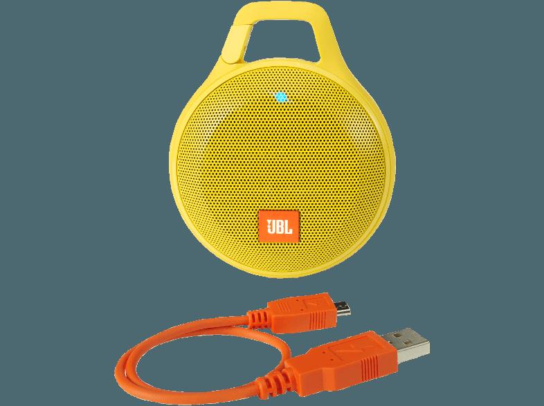 JBL Clip Plus Bluetooth Lautsprecher Gelb