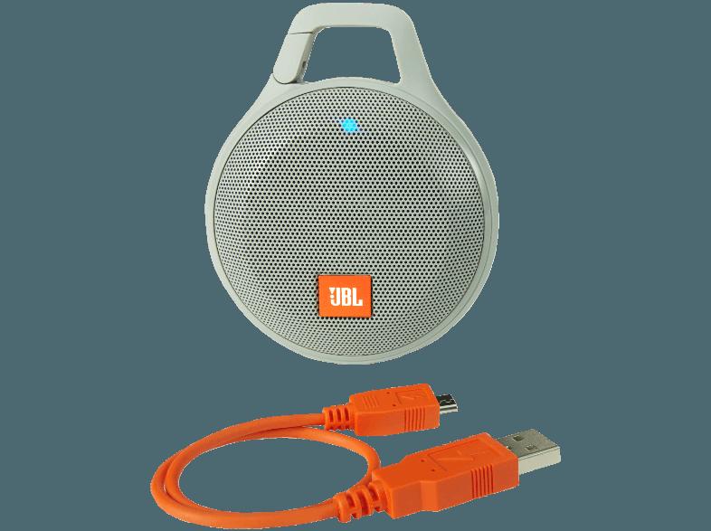 JBL Clip Plus Bluetooth Lautsprecher Grau