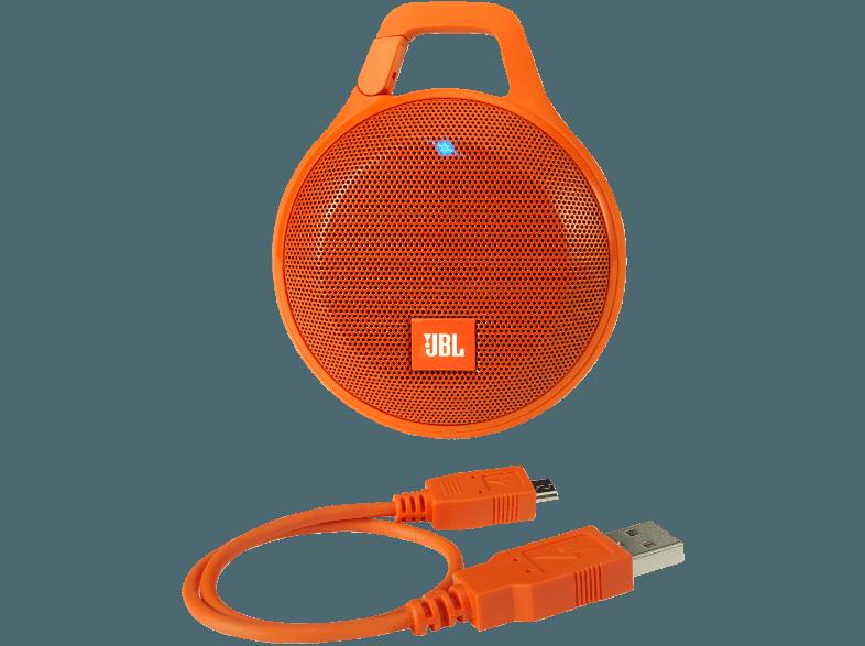 JBL Clip Plus Bluetooth Lautsprecher Orange, JBL, Clip, Plus, Bluetooth, Lautsprecher, Orange