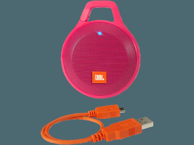 JBL Clip Plus Bluetooth Lautsprecher Pink