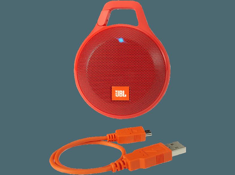 JBL Clip Plus Bluetooth Lautsprecher Rot