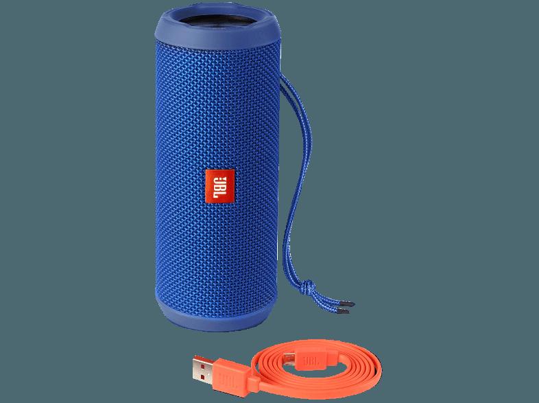 JBL Flip 3 Bluetooth Lautsprecher Blau