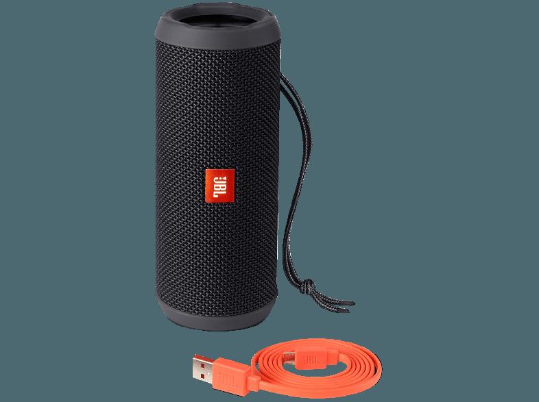 JBL Flip 3 Bluetooth Lautsprecher Schwarz