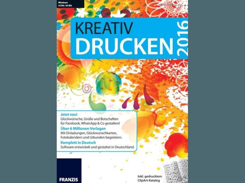 Kreativ Drucken 2016, Kreativ, Drucken, 2016