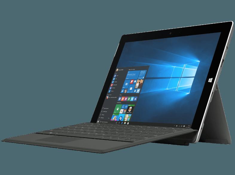 MICROSOFT Surface 3 x7-Z8700/2GB/64GB inkl. Surface 3 Type Cover Schwarz - Windows 10 Convertible 64 GB 10.8 Zoll