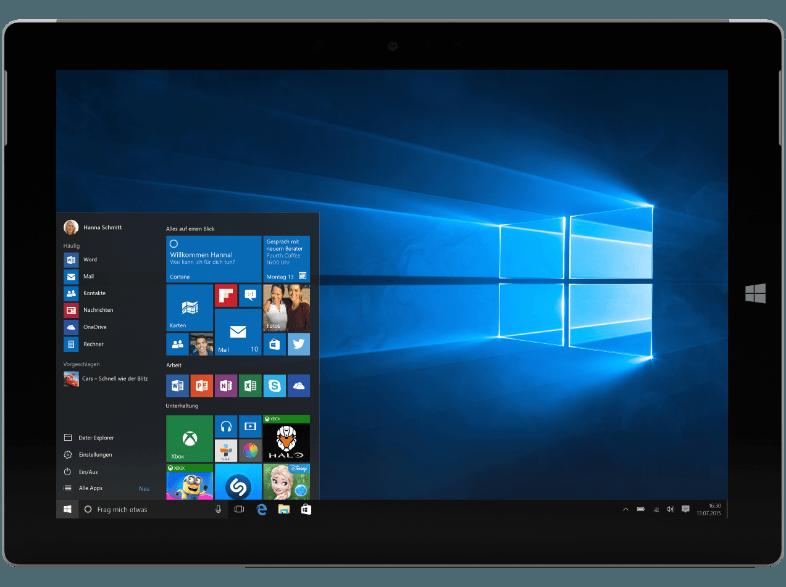 MICROSOFT Surface 3 x7-Z8700/2GB/64GB inkl. Surface 3 Type Cover Schwarz - Windows 10 Convertible 64 GB 10.8 Zoll, MICROSOFT, Surface, 3, x7-Z8700/2GB/64GB, inkl., Surface, 3, Type, Cover, Schwarz, Windows, 10, Convertible, 64, GB, 10.8, Zoll