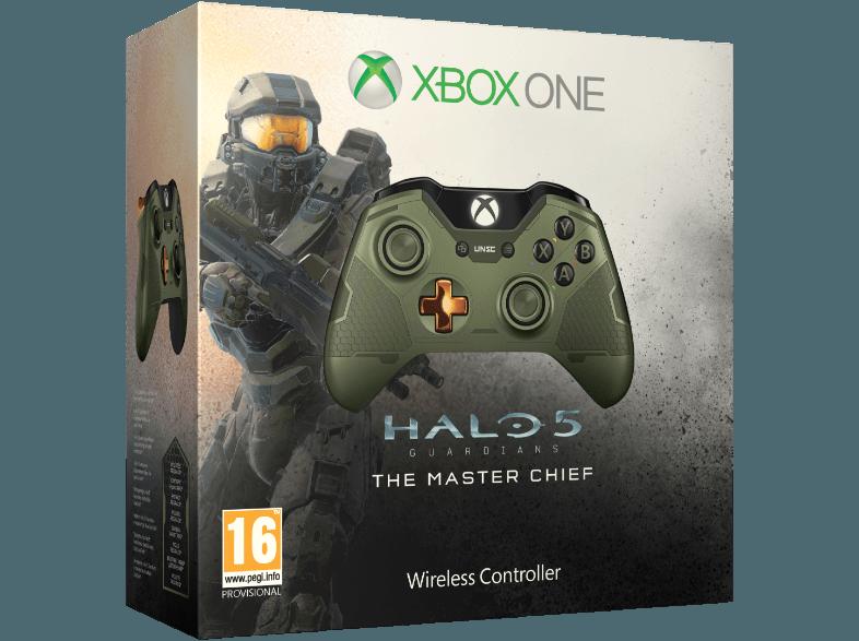 MICROSOFT Xbox One Wireless Controller - Master Chief Limited Edition, MICROSOFT, Xbox, One, Wireless, Controller, Master, Chief, Limited, Edition