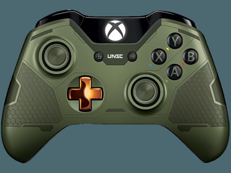 MICROSOFT Xbox One Wireless Controller - Master Chief Limited Edition, MICROSOFT, Xbox, One, Wireless, Controller, Master, Chief, Limited, Edition