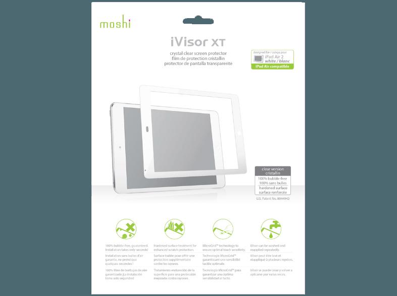 MOSHI 99MO020987 Schutzfolie iPad Air 2, MOSHI, 99MO020987, Schutzfolie, iPad, Air, 2