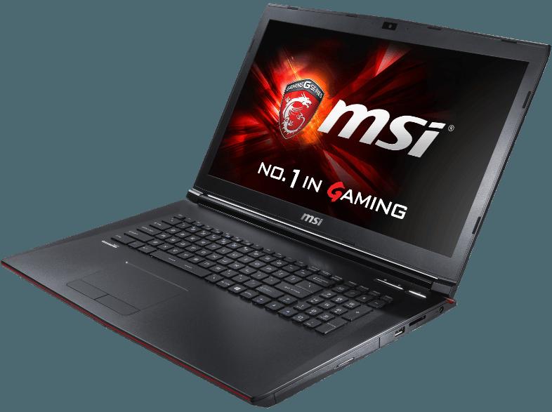 MSI GP62-2QEi781FD Leopard Pro Gaming-Notebook 15.6 Zoll, MSI, GP62-2QEi781FD, Leopard, Pro, Gaming-Notebook, 15.6, Zoll