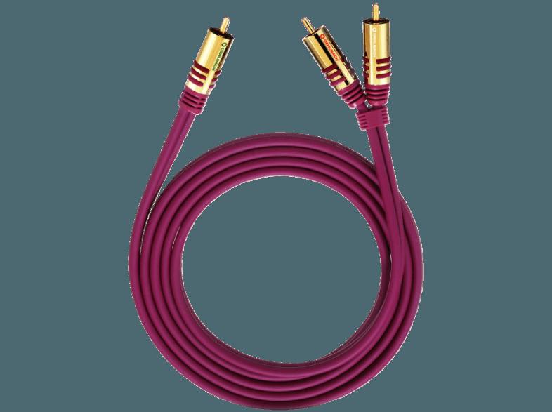 OEHLBACH Subwoofer Y-Cinch-Kabel NF Y-Adapter Cinch-2Cinch 1 m