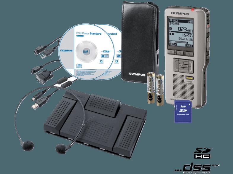 OLYMPUS DS 2500   AS 2400 OFFICE STARTER KIT