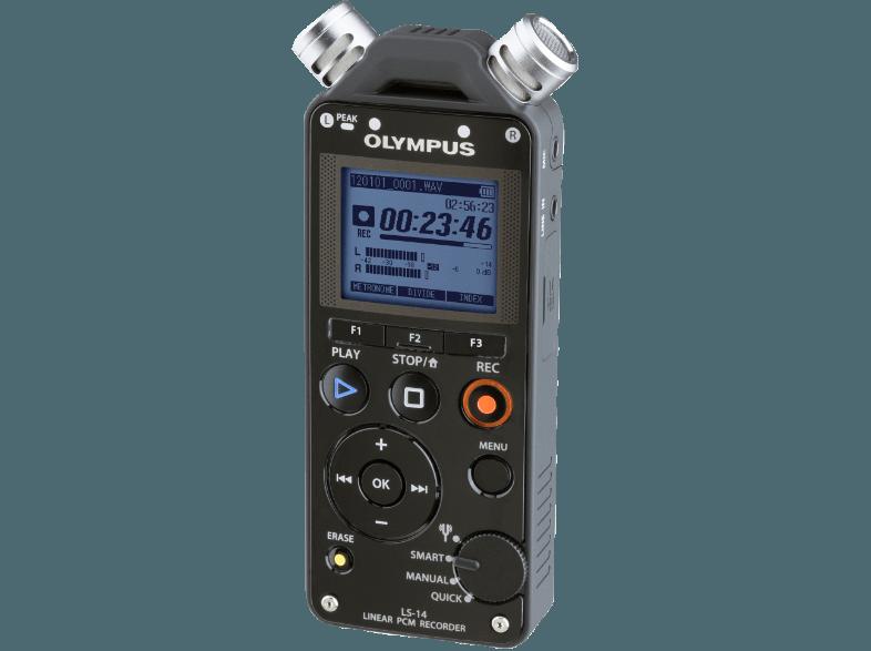 OLYMPUS LS 14 PCM RECORDER, OLYMPUS, LS, 14, PCM, RECORDER