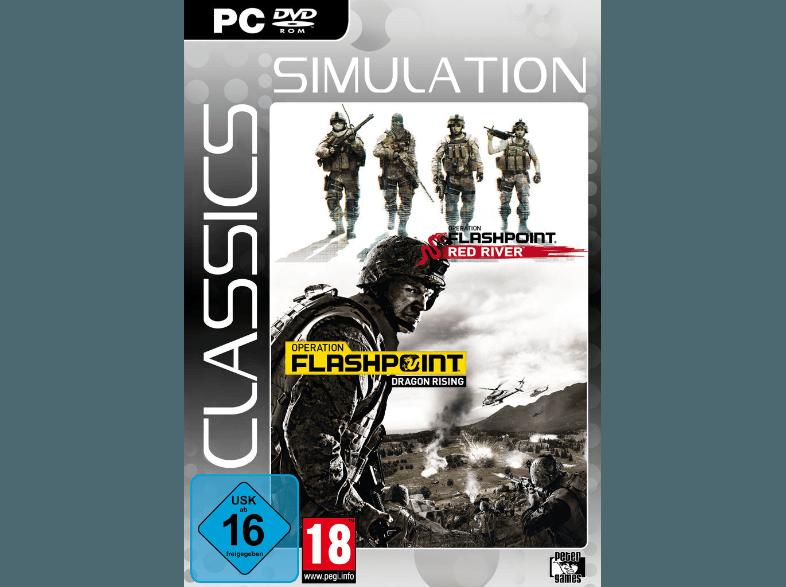 Operation Flashpoint - Dragon Rising und Red River (Simulation Classics) [PC], Operation, Flashpoint, Dragon, Rising, Red, River, Simulation, Classics, , PC,