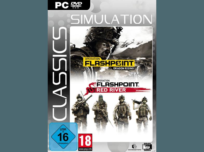 Operation Flashpoint - Dragon Rising und Red River (Simulation Classics) [PC], Operation, Flashpoint, Dragon, Rising, Red, River, Simulation, Classics, , PC,