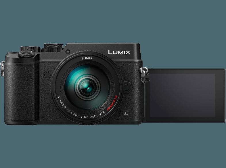 PANASONIC Lumix DMC-GX8HEG-K    Objektiv 14-140 mm f/3.5-5.6 (20.3 Megapixel, Live-MOS)