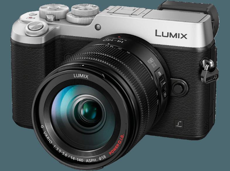 PANASONIC Lumix DMC-GX8HEG-S    Objektiv 14-140 mm f/3.5-5.6 (20.3 Megapixel, Live-MOS), PANASONIC, Lumix, DMC-GX8HEG-S, , Objektiv, 14-140, mm, f/3.5-5.6, 20.3, Megapixel, Live-MOS,