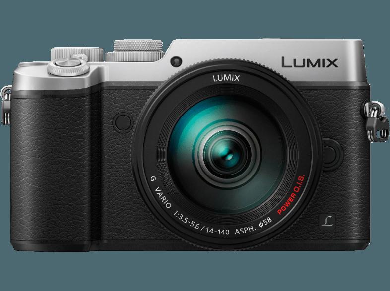 PANASONIC Lumix DMC-GX8HEG-S    Objektiv 14-140 mm f/3.5-5.6 (20.3 Megapixel, Live-MOS), PANASONIC, Lumix, DMC-GX8HEG-S, , Objektiv, 14-140, mm, f/3.5-5.6, 20.3, Megapixel, Live-MOS,