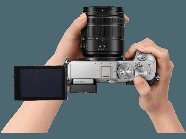 PANASONIC Lumix DMC-GX8HEG-S    Objektiv 14-140 mm f/3.5-5.6 (20.3 Megapixel, Live-MOS), PANASONIC, Lumix, DMC-GX8HEG-S, , Objektiv, 14-140, mm, f/3.5-5.6, 20.3, Megapixel, Live-MOS,