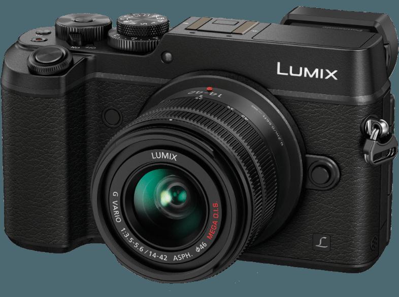 PANASONIC Lumix DMC-GX8KEG-K    Objektiv 14-42 mm f/3.5-5.6 (20.3 Megapixel, Live-MOS)