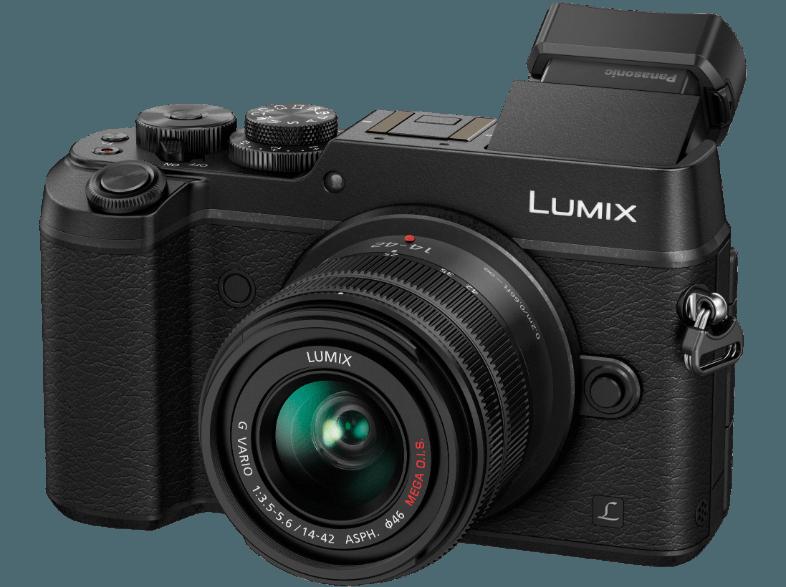 PANASONIC Lumix DMC-GX8KEG-K    Objektiv 14-42 mm f/3.5-5.6 (20.3 Megapixel, Live-MOS), PANASONIC, Lumix, DMC-GX8KEG-K, , Objektiv, 14-42, mm, f/3.5-5.6, 20.3, Megapixel, Live-MOS,