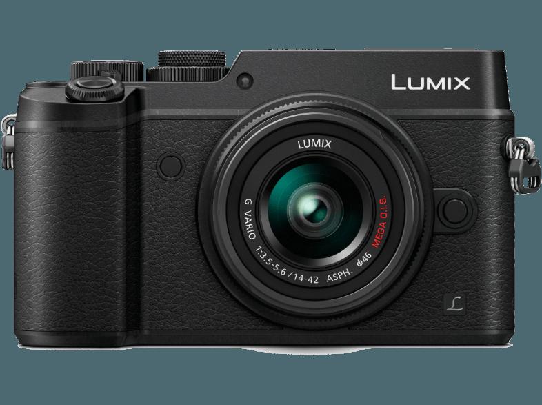 PANASONIC Lumix DMC-GX8KEG-K    Objektiv 14-42 mm f/3.5-5.6 (20.3 Megapixel, Live-MOS), PANASONIC, Lumix, DMC-GX8KEG-K, , Objektiv, 14-42, mm, f/3.5-5.6, 20.3, Megapixel, Live-MOS,